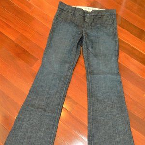 Juicy Couture Dress Denim Slacks Woman's 30